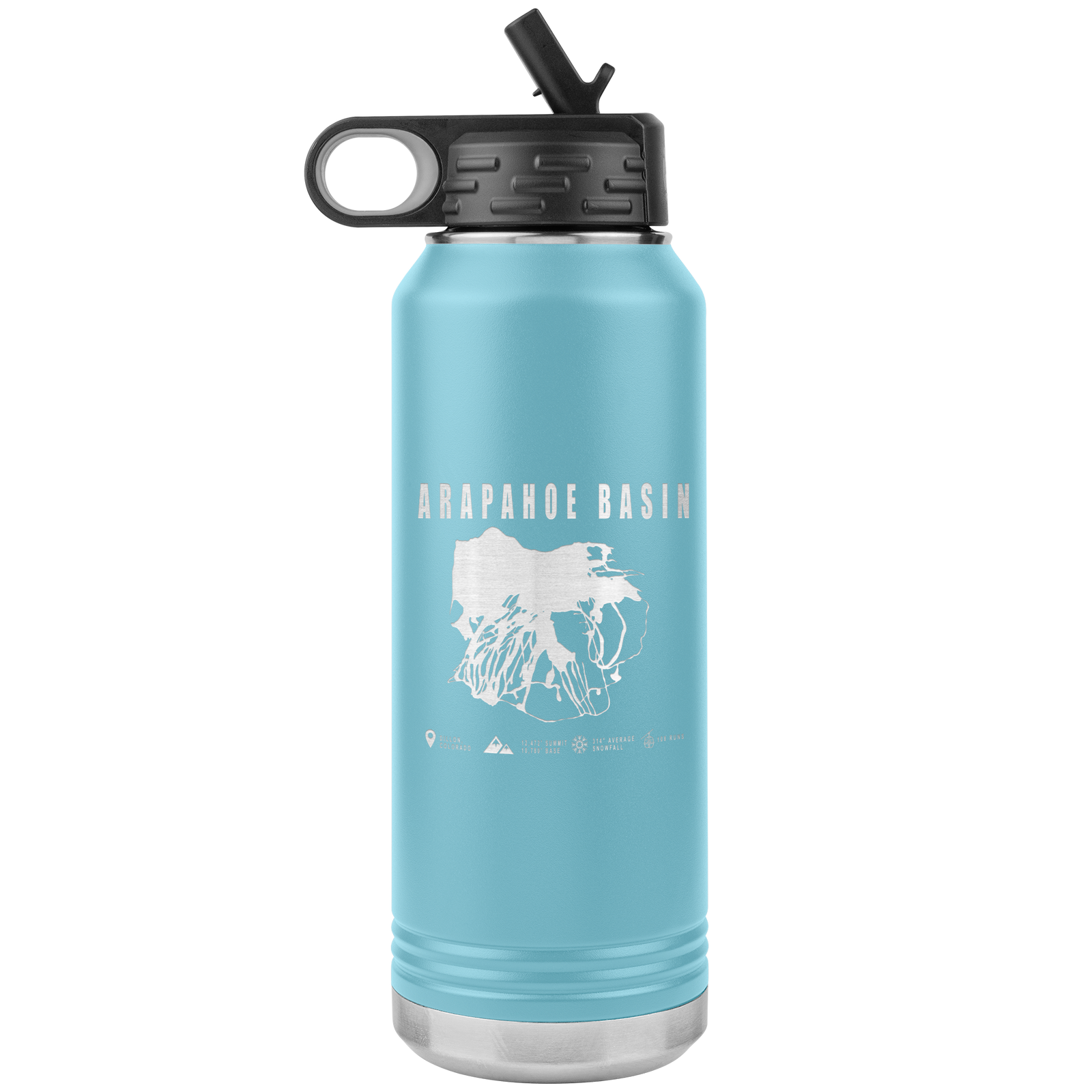 Arapahoe Basin,Colorado Ski Resort 32oz Tumbler - Powderaddicts