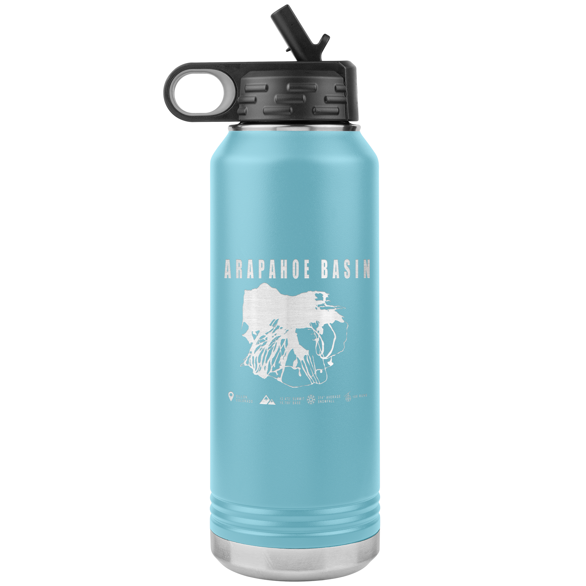 Arapahoe Basin,Colorado Ski Resort 32oz Tumbler - Powderaddicts