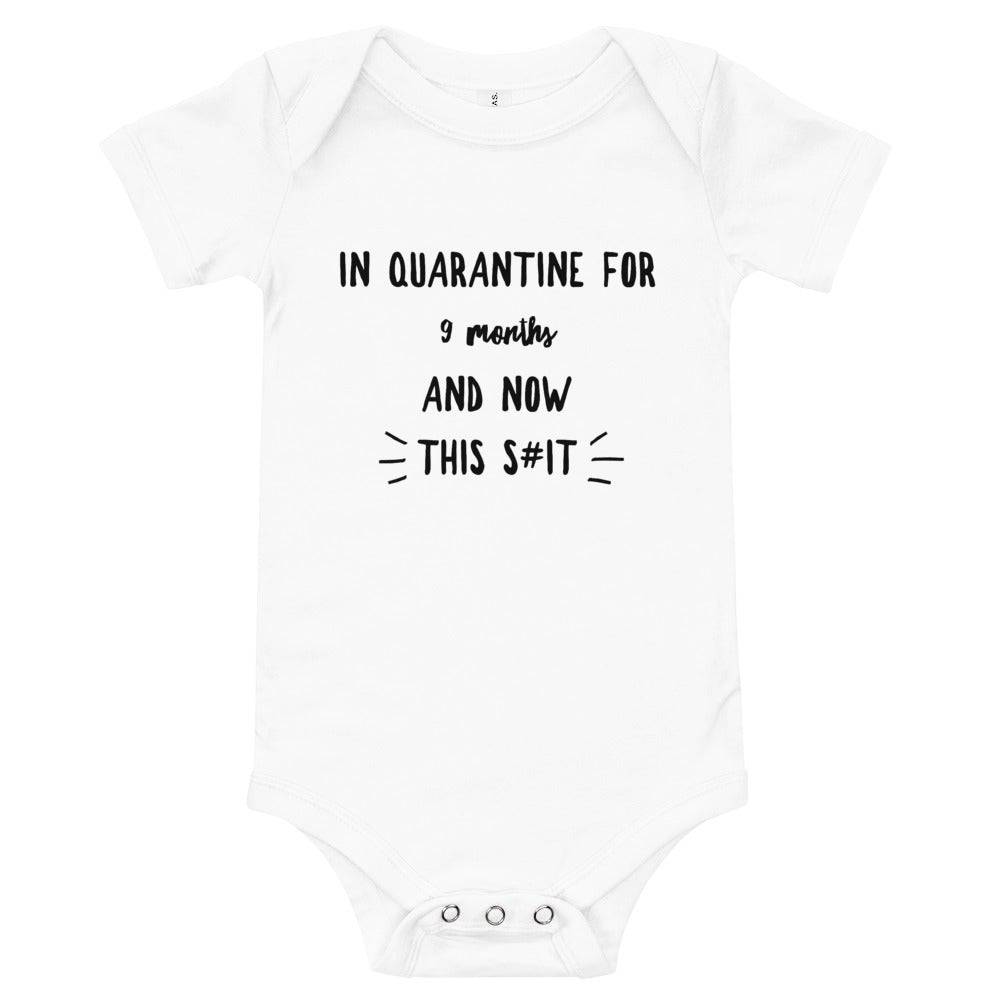 Quarantine Baby Body Suit - Powderaddicts