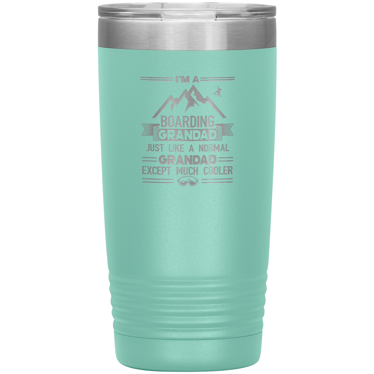 I'm A Boarding Grandad 20oz Tumbler - Powderaddicts