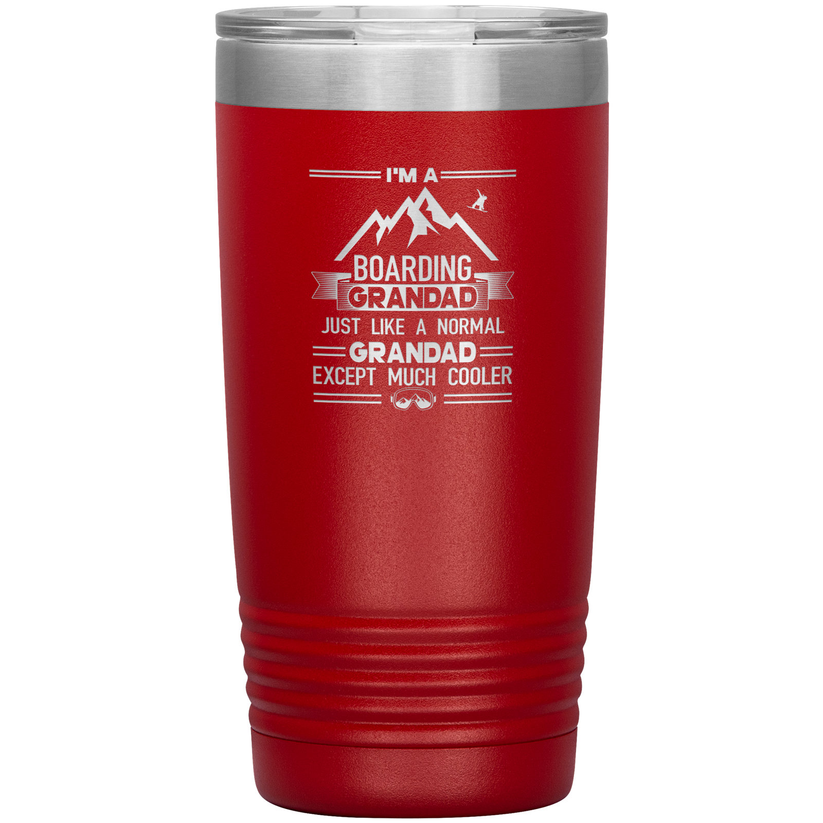 I'm A Boarding Grandad 20oz Tumbler - Powderaddicts