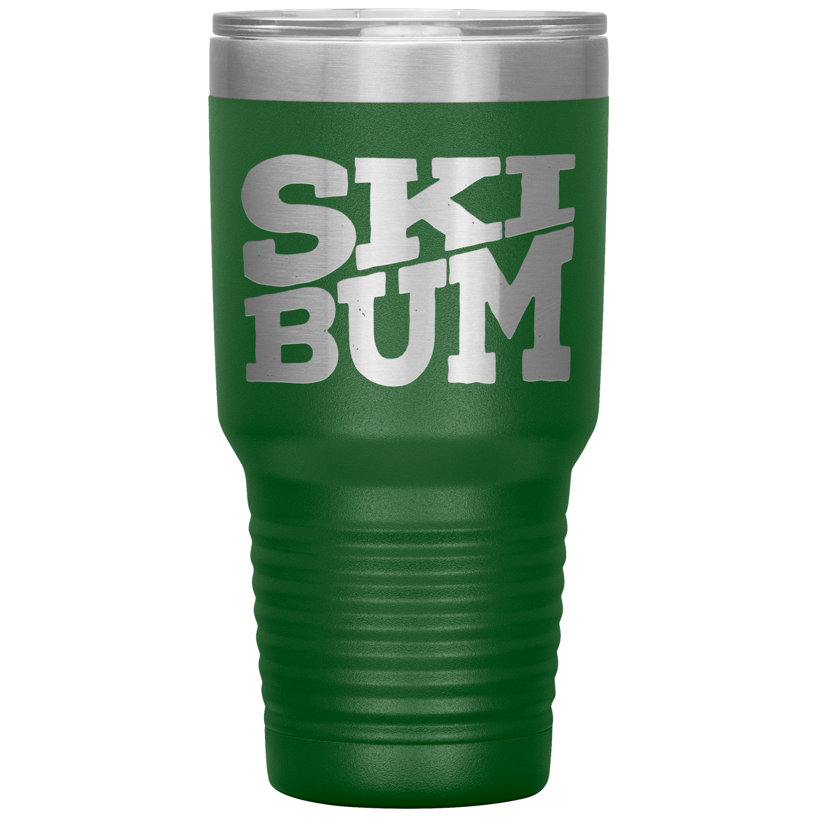 Ski Bum 30oz laser Etched Tumbler - Powderaddicts