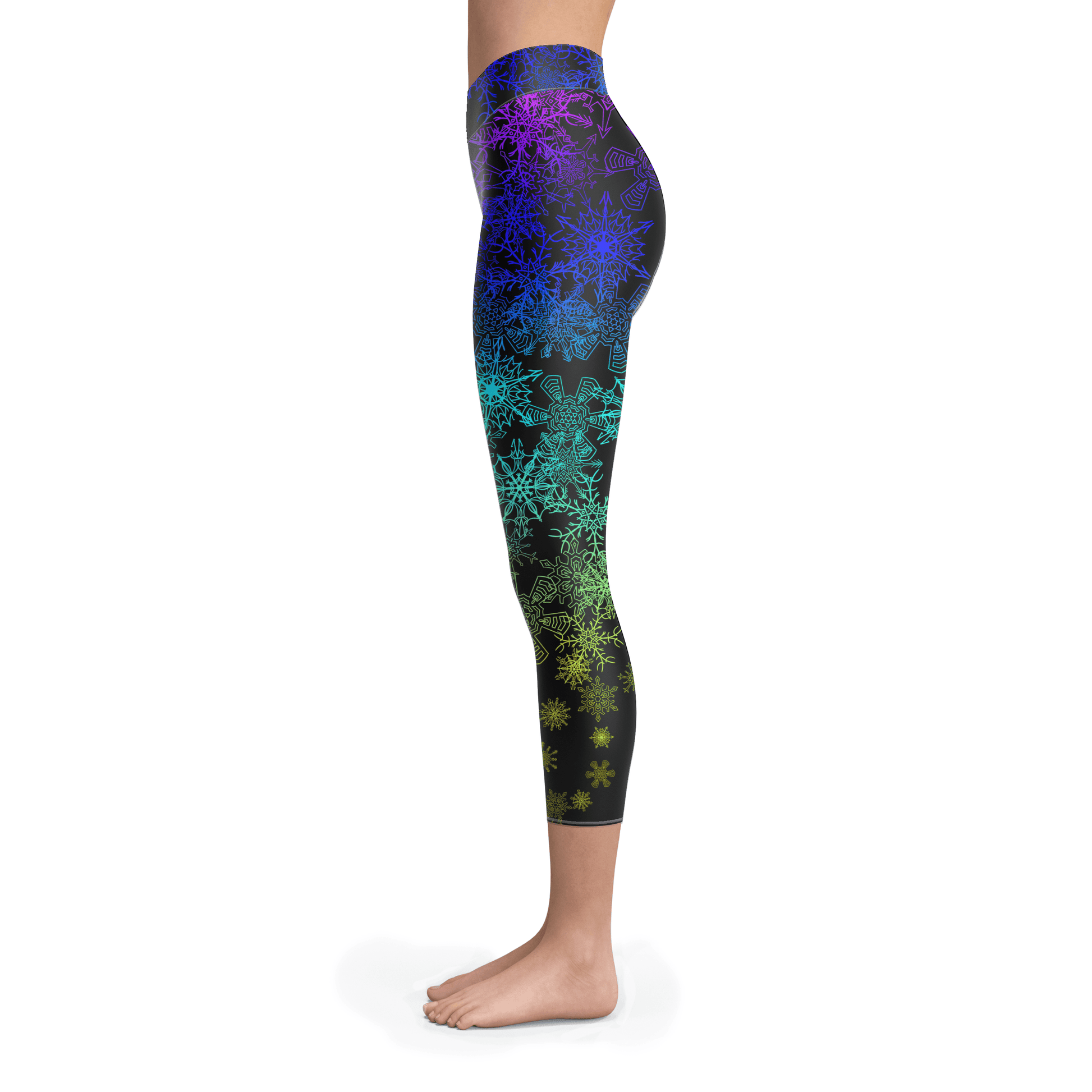 Rainbow Snow Capris - Powderaddicts