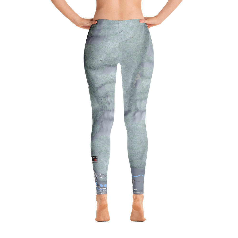 Red River, New Mexico Ski Trail Map Women's Base Layer Bottom