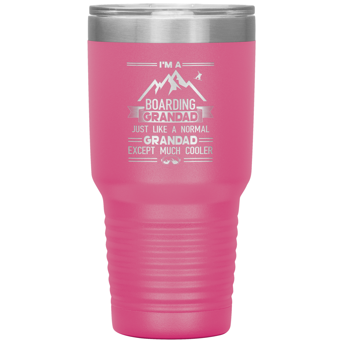 I'm A Boarding Grandad 30oz Tumbler - Powderaddicts