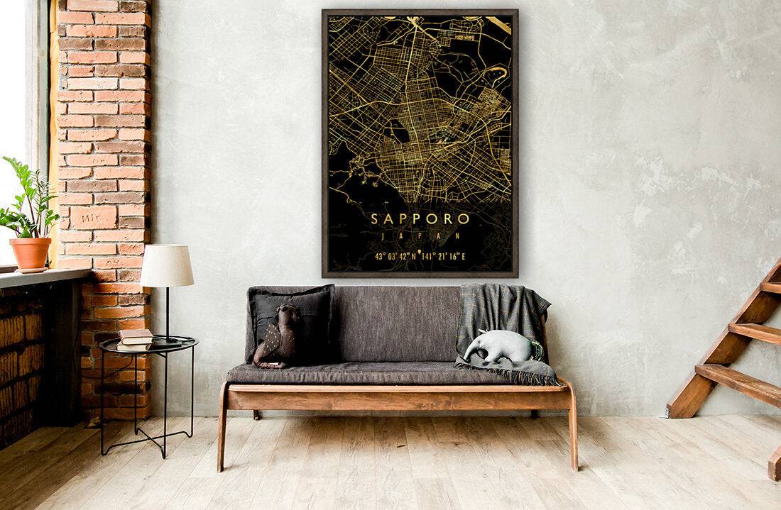 SAPPORO MAP JAPAN - Powderaddicts