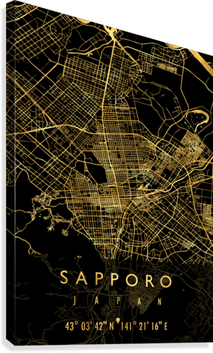 SAPPORO MAP JAPAN - Powderaddicts