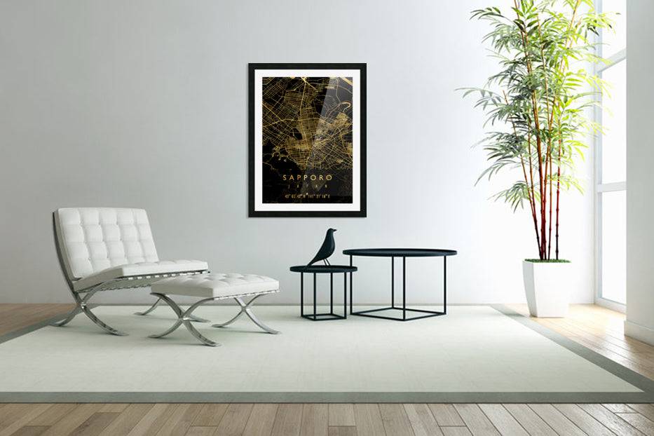SAPPORO MAP JAPAN - Powderaddicts