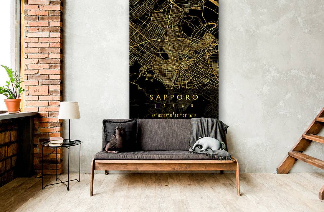 SAPPORO MAP JAPAN - Powderaddicts