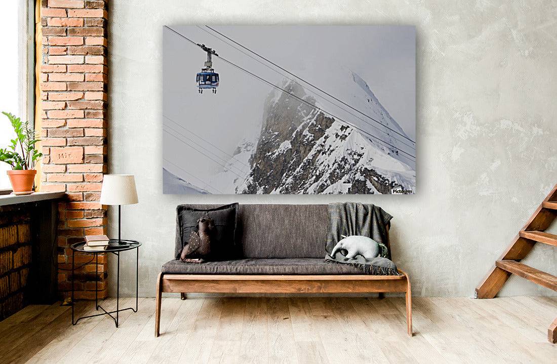 Scenic view of the Titlis Rotair - Powderaddicts