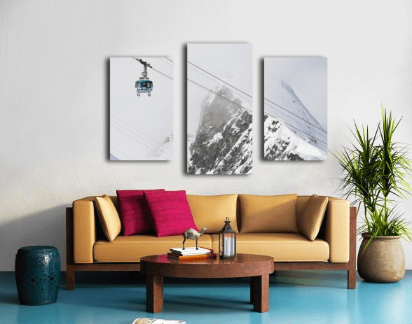 Scenic view of the Titlis Rotair - Powderaddicts