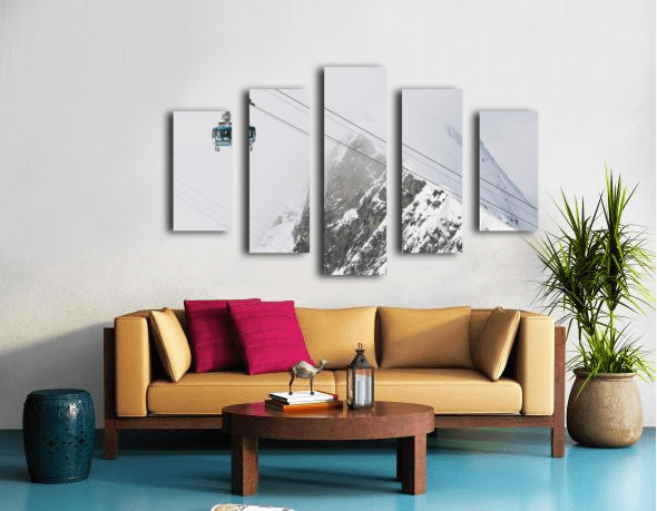 Scenic view of the Titlis Rotair - Powderaddicts