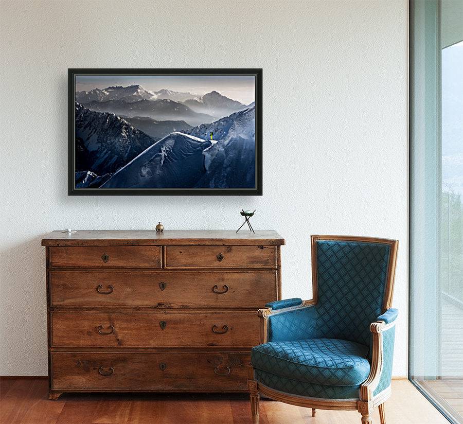 Silent Moments before Descent - Powderaddicts