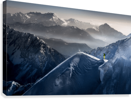 Silent Moments before Descent - Powderaddicts