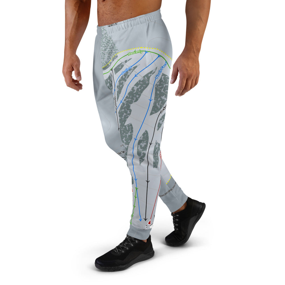 Sitz mark, Washington Ski Trail Map Men's Mid-Layer - Powderaddicts