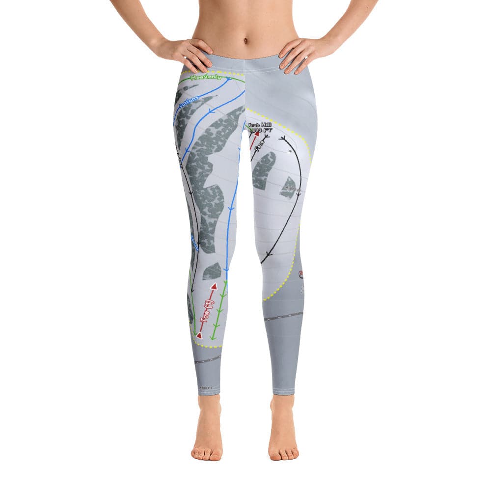 Sitz mark, Washington Ski Trail Map Women's Base Layer Bottom - Powderaddicts