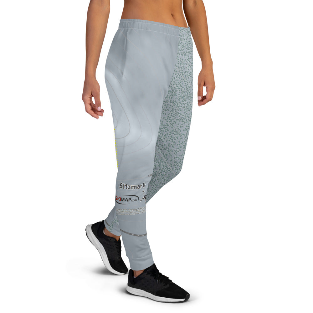 Sitz mark, Washington Ski Trail Map Women's Mid-Layer - Powderaddicts