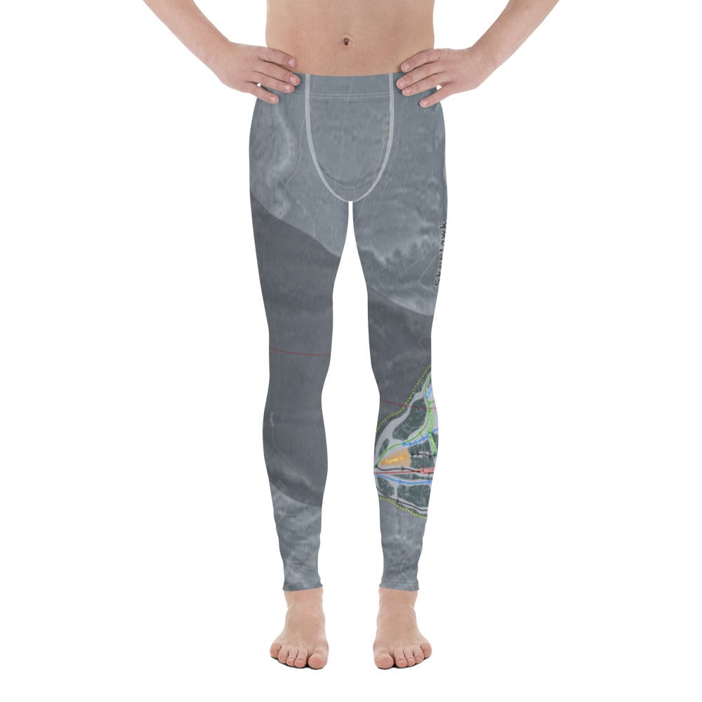 Skeetawk, Alaska Ski Trail Map Men's Base Layer Bottom