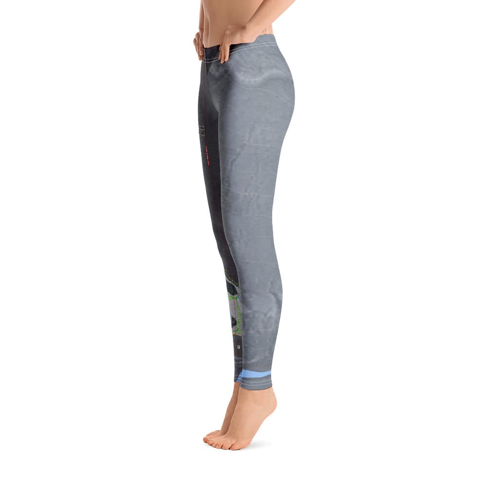 Skeetawk, Alaska Ski Trail Map Women's Base Layer Bottom - Powderaddicts