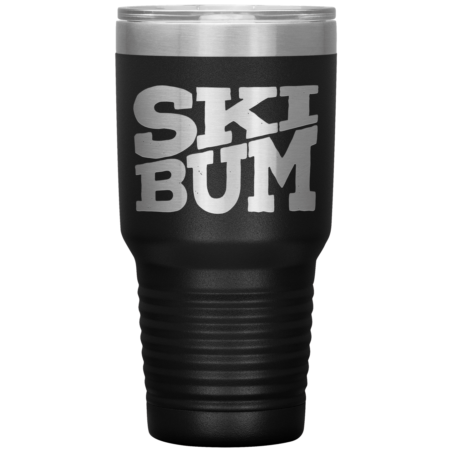 Ski Bum 30oz laser Etched Tumbler - Powderaddicts