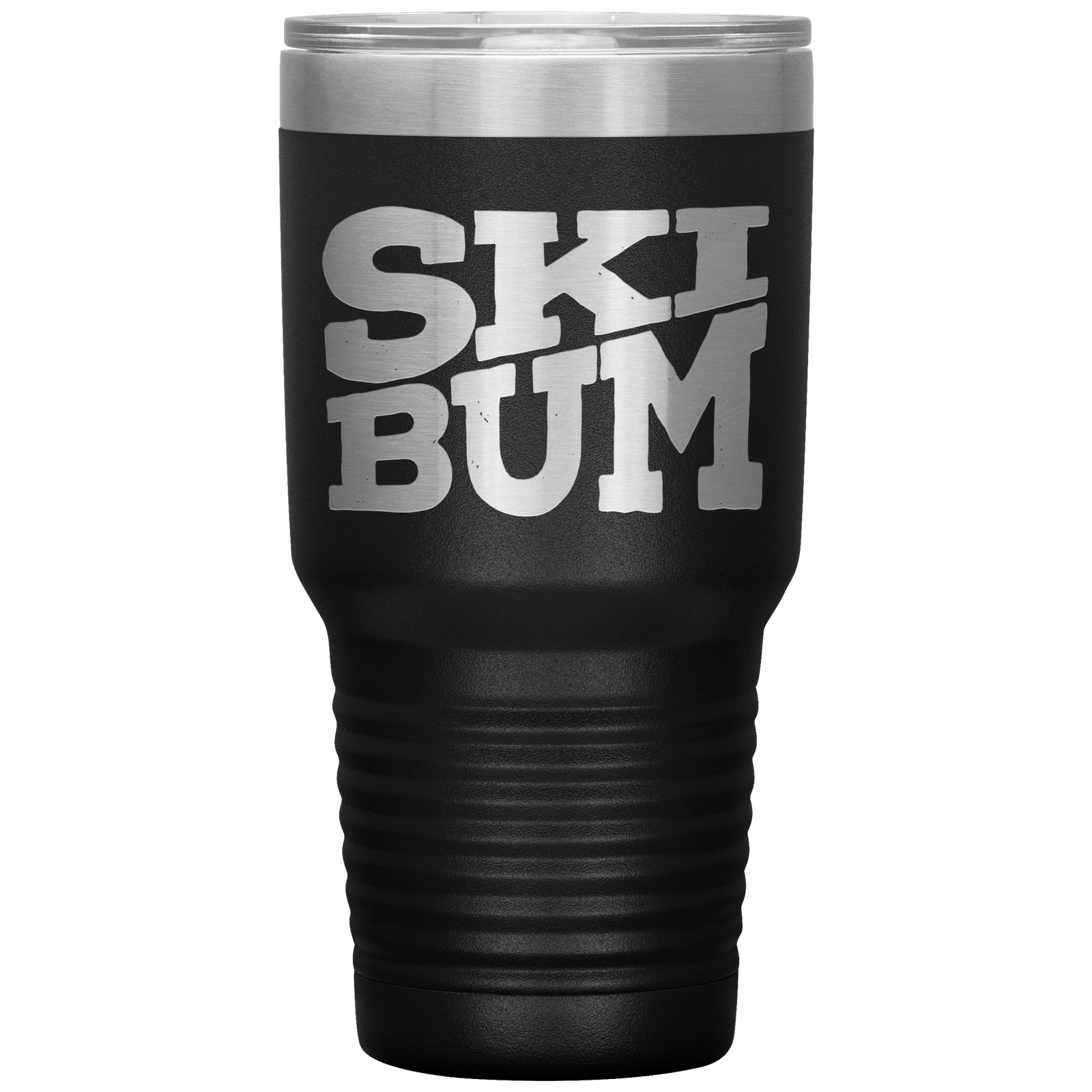 Ski Bum 30oz laser Etched Tumbler - Powderaddicts