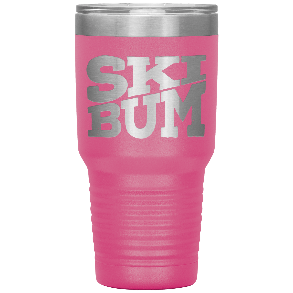 Ski Bum 30oz laser Etched Tumbler - Powderaddicts