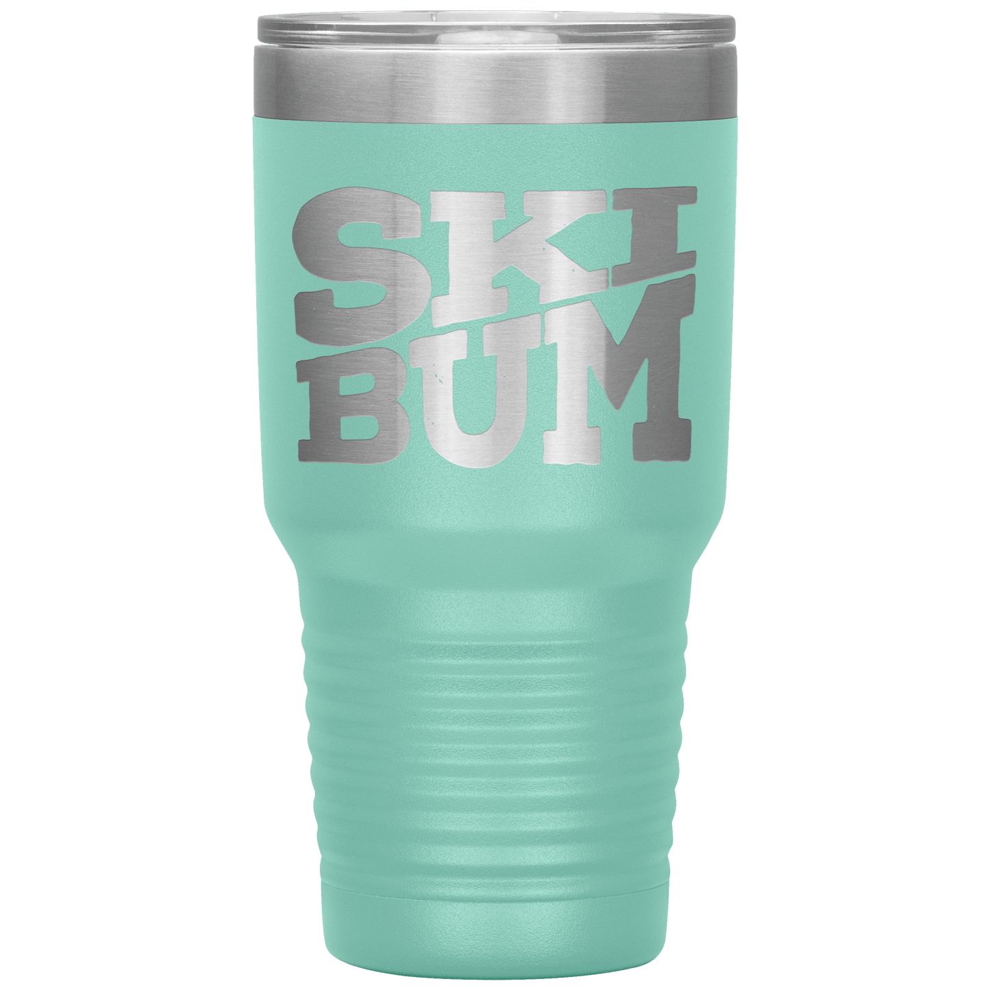 Ski Bum 30oz laser Etched Tumbler - Powderaddicts