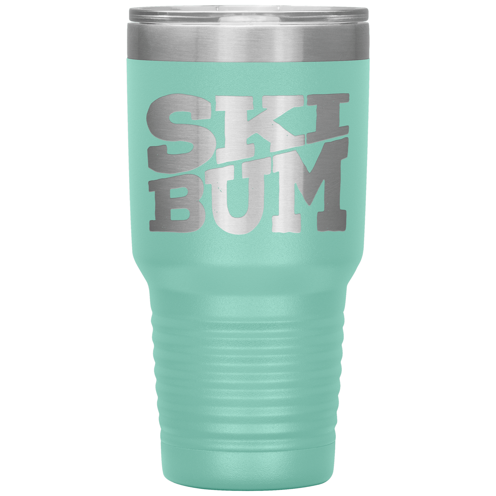 Ski Bum 30oz laser Etched Tumbler - Powderaddicts