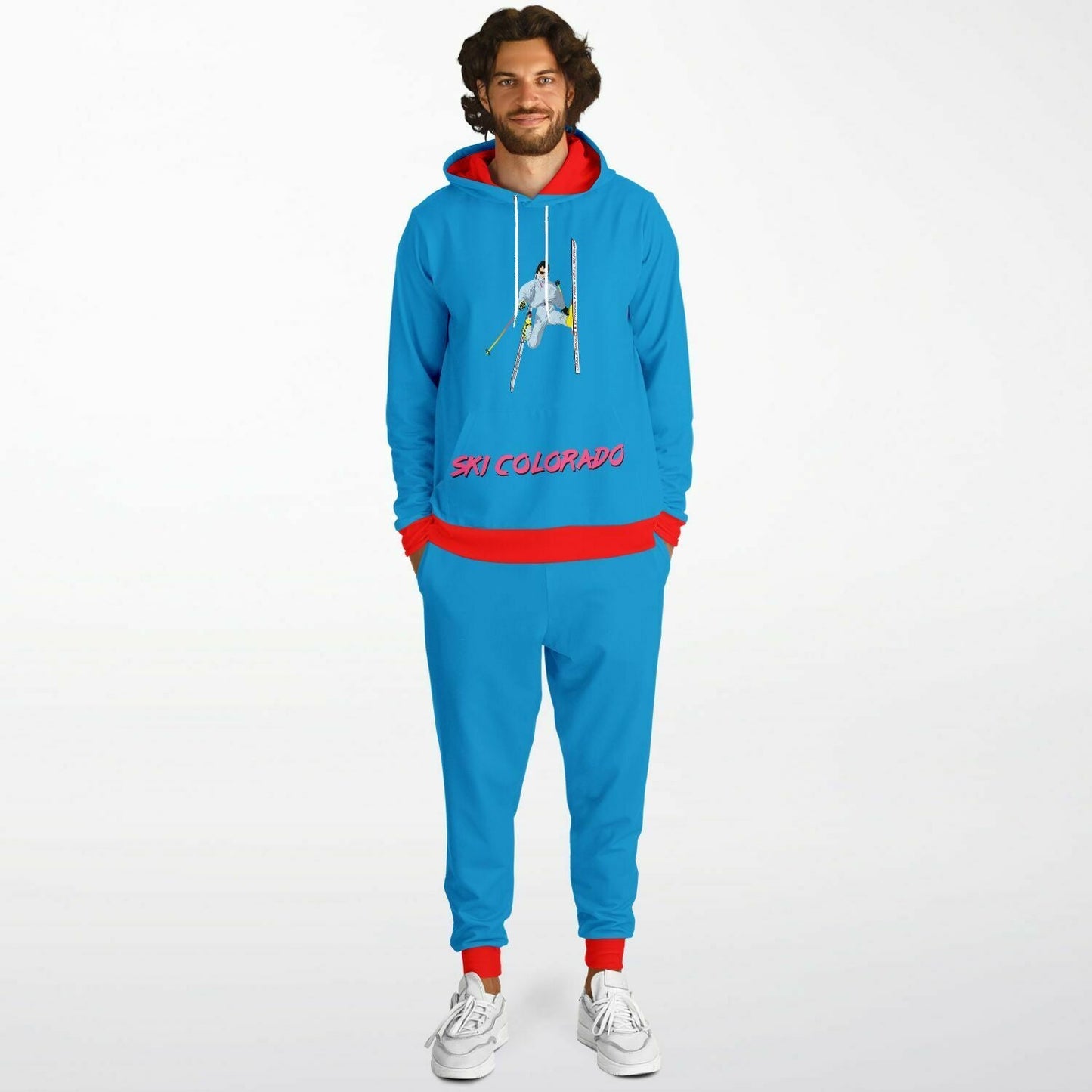 SKI Colorado Matching Hoodie and Jogger Set - Powderaddicts