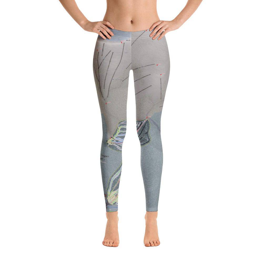 Ski Cooper, Colorado Ski Trail Map Women's Base Layer Bottom - Powderaddicts