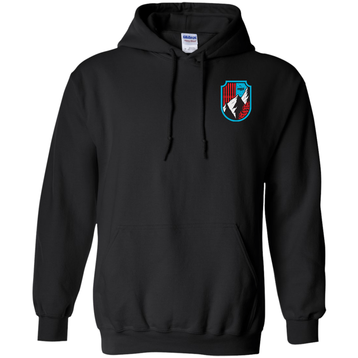 Ski Flag Hoodies - Powderaddicts