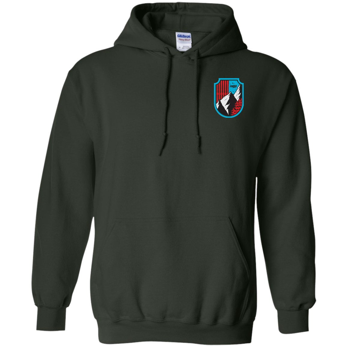 Ski Flag Hoodies - Powderaddicts