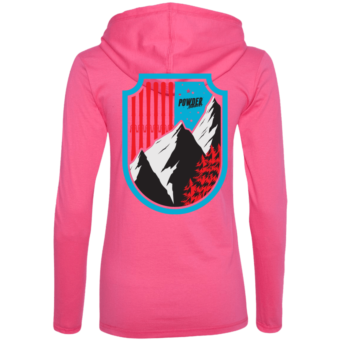 Ski Flag Hoodies - Powderaddicts