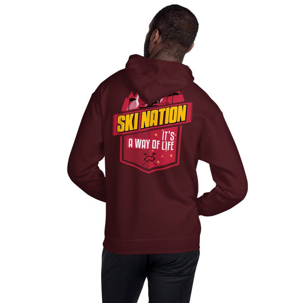 SKI NATION IT'S A WAY OF LIFE HOODIES - Powderaddicts