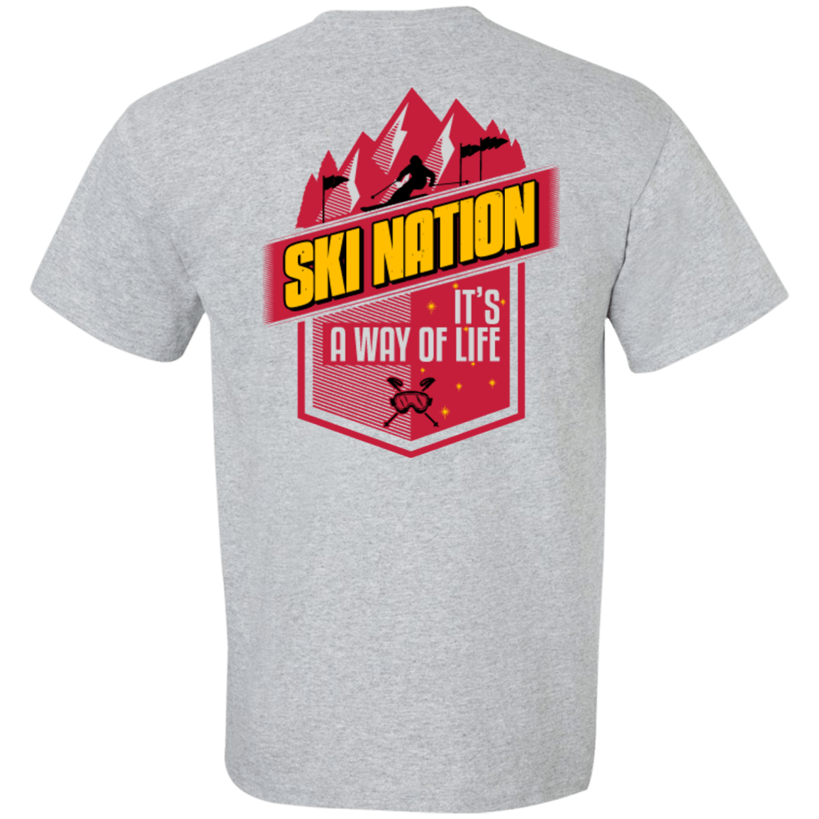 Ski Nation It's A Way Of Life Tees - Powderaddicts
