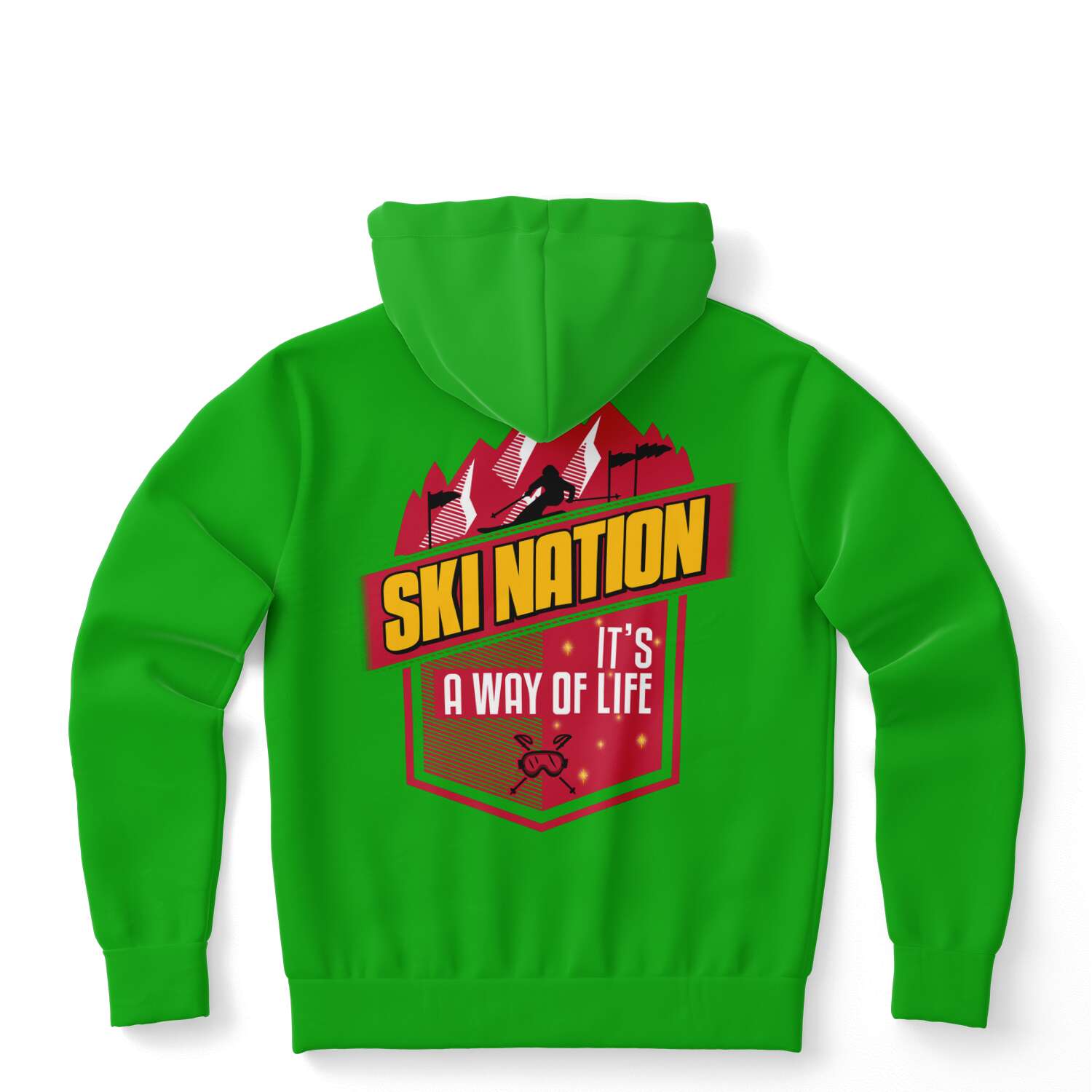 Ski Nation It's A Way Of Life Unisex Hoodie - Powderaddicts