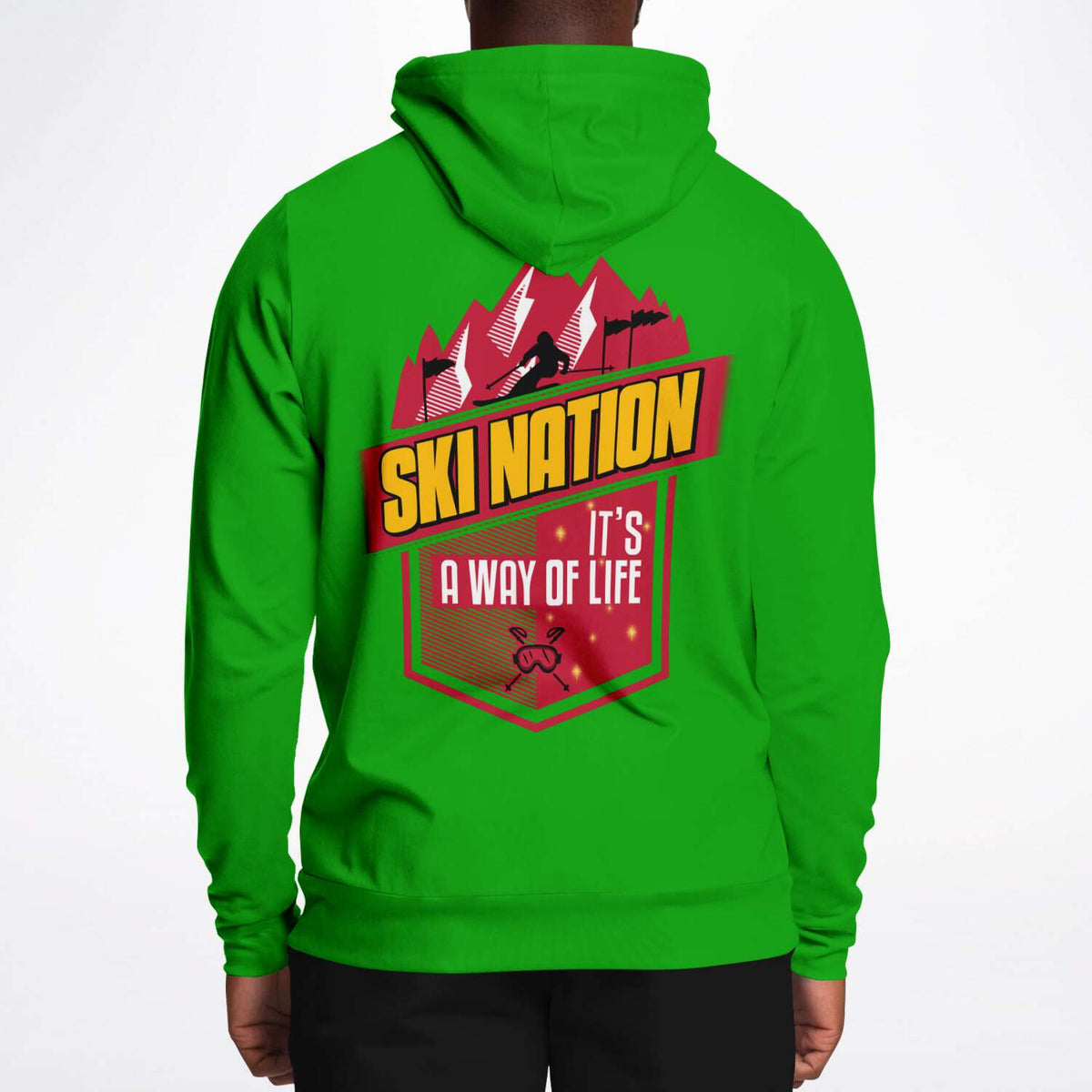 Ski Nation It's A Way Of Life Unisex Hoodie - Powderaddicts