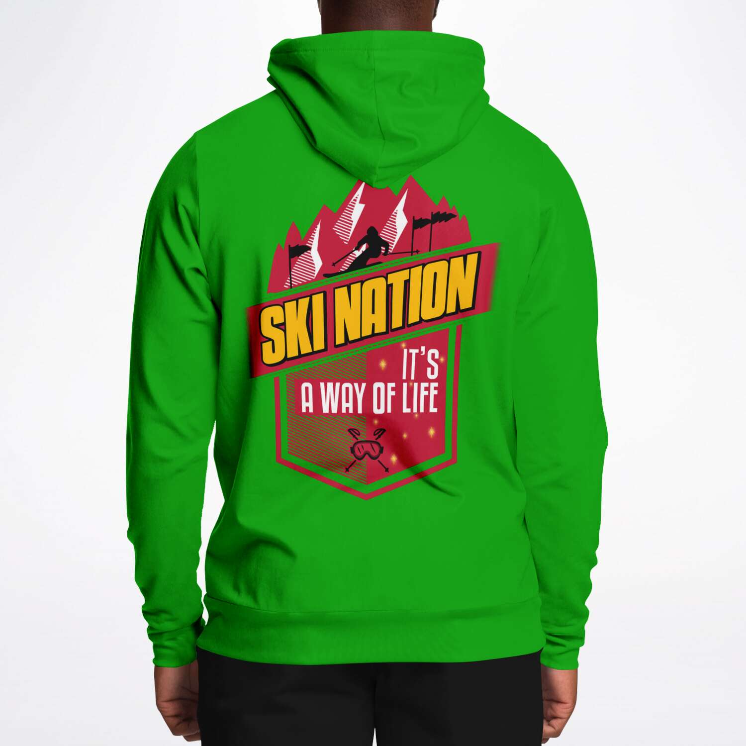 Ski Nation It's A Way Of Life Unisex Hoodie - Powderaddicts