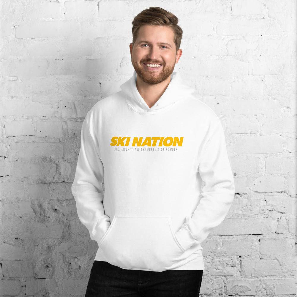 SKI NATION - LIFE, LIBERTY AND THE PURSUIT OF POWDER HOODIES - Powderaddicts