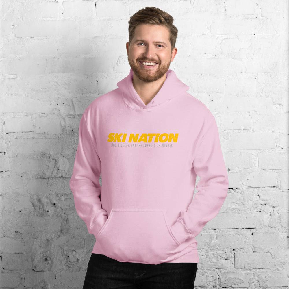 SKI NATION - LIFE, LIBERTY AND THE PURSUIT OF POWDER HOODIES - Powderaddicts
