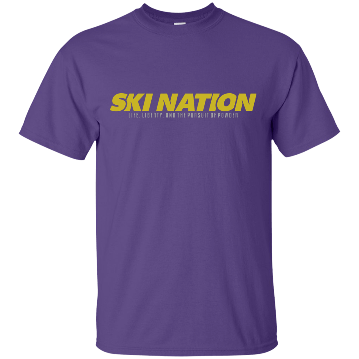 Ski Nation - Life, Liberty and The Pursuit Of Powder Tees - Powderaddicts