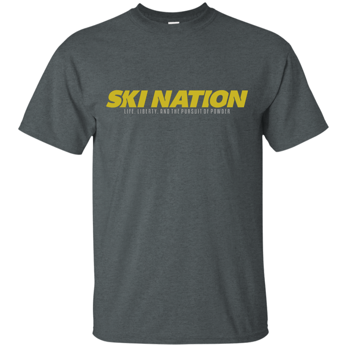 Ski Nation - Life, Liberty and The Pursuit Of Powder Tees - Powderaddicts