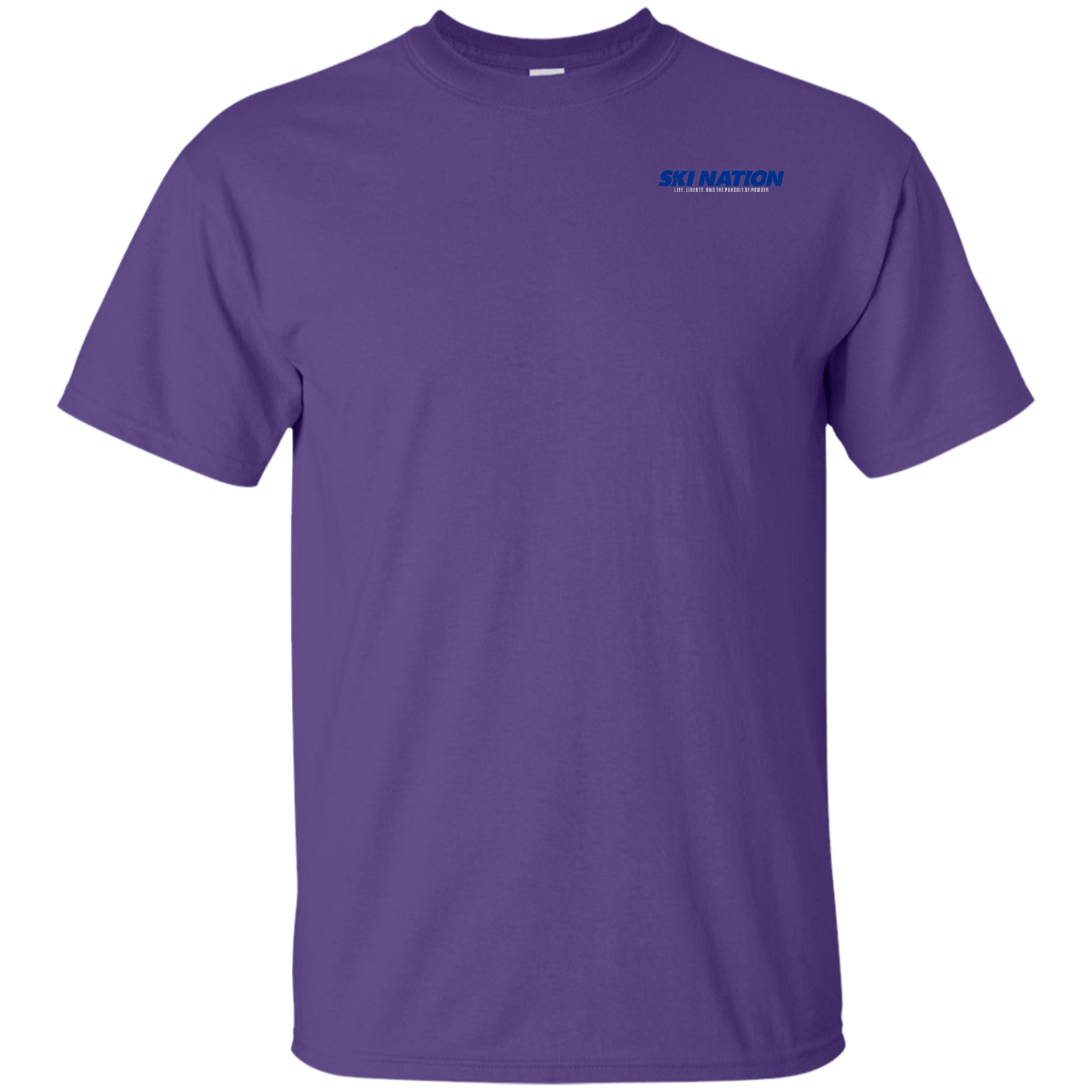 Ski Nation Life, Liberty And The Pursuit Of Powder Tees - Powderaddicts