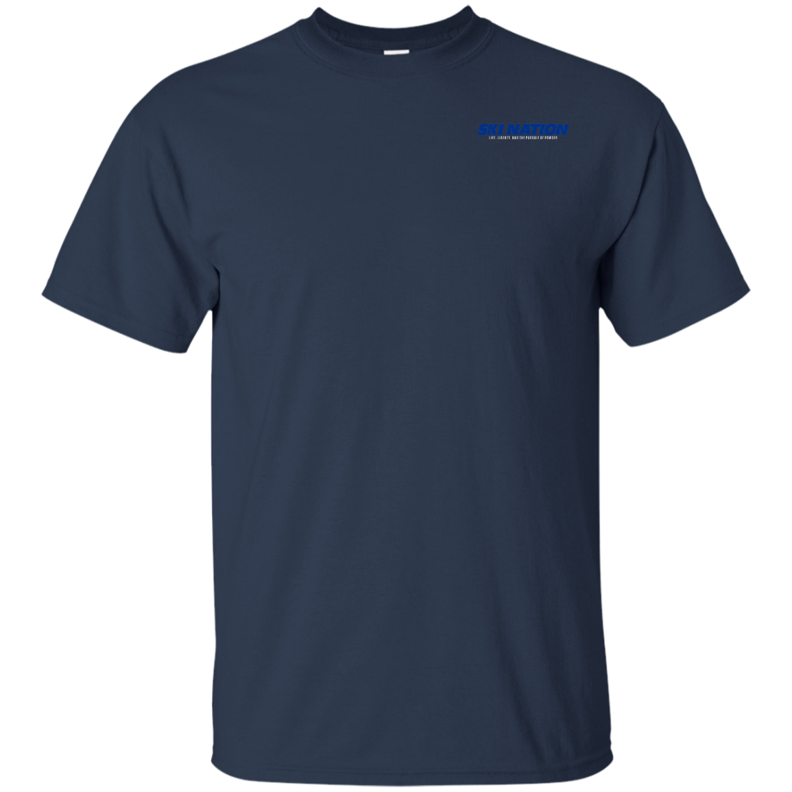 Ski Nation Life, Liberty And The Pursuit Of Powder Tees - Powderaddicts