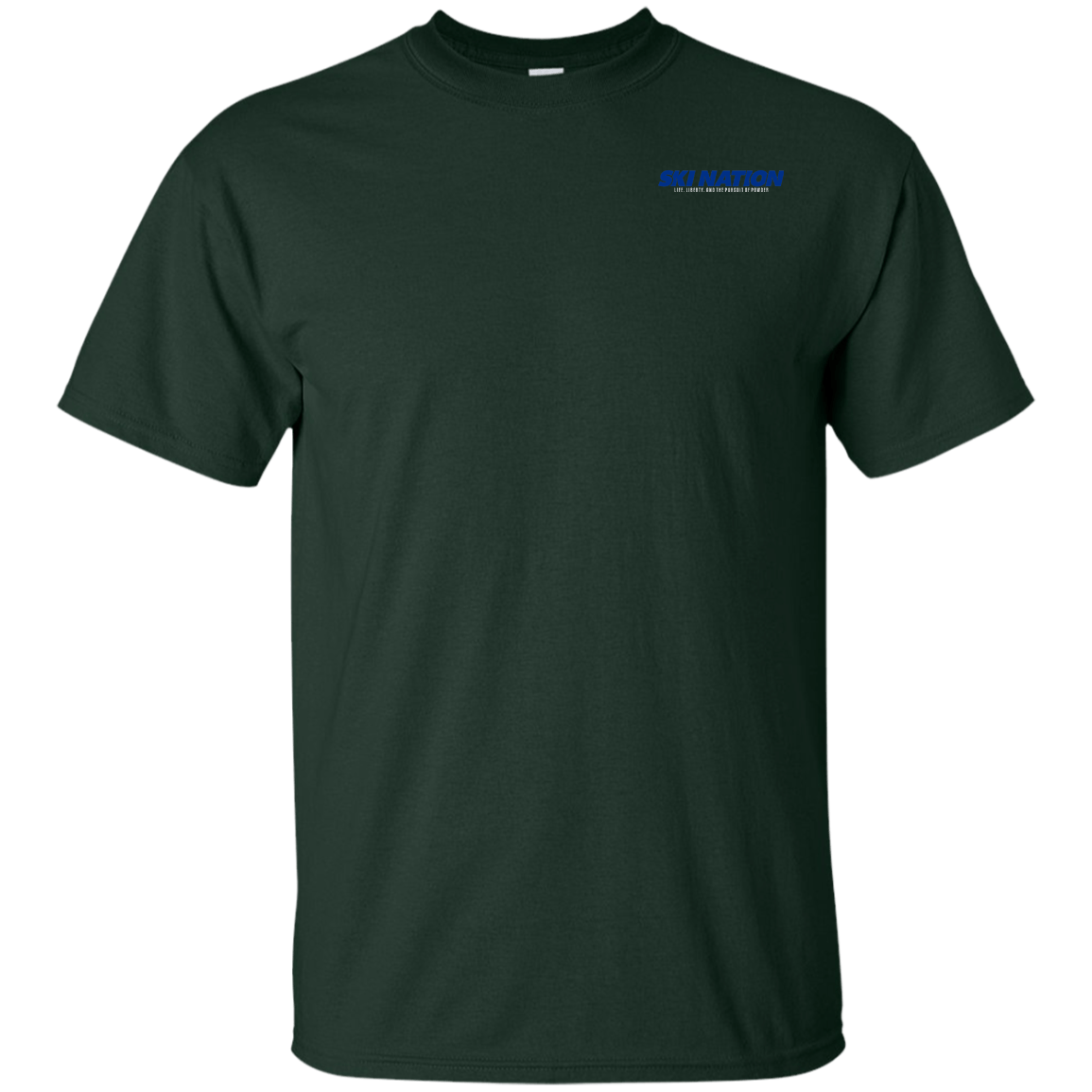 Ski Nation Life, Liberty And The Pursuit Of Powder Tees - Powderaddicts