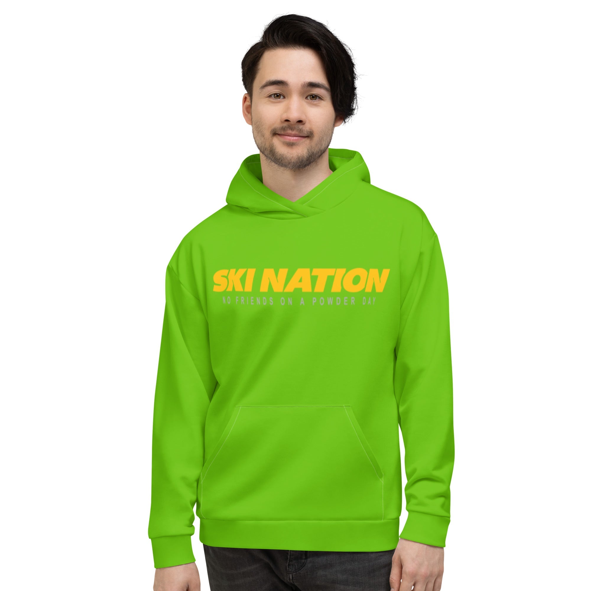 Ski Nation - No Friends On A Powder Day Unisex Hoodie - Powderaddicts