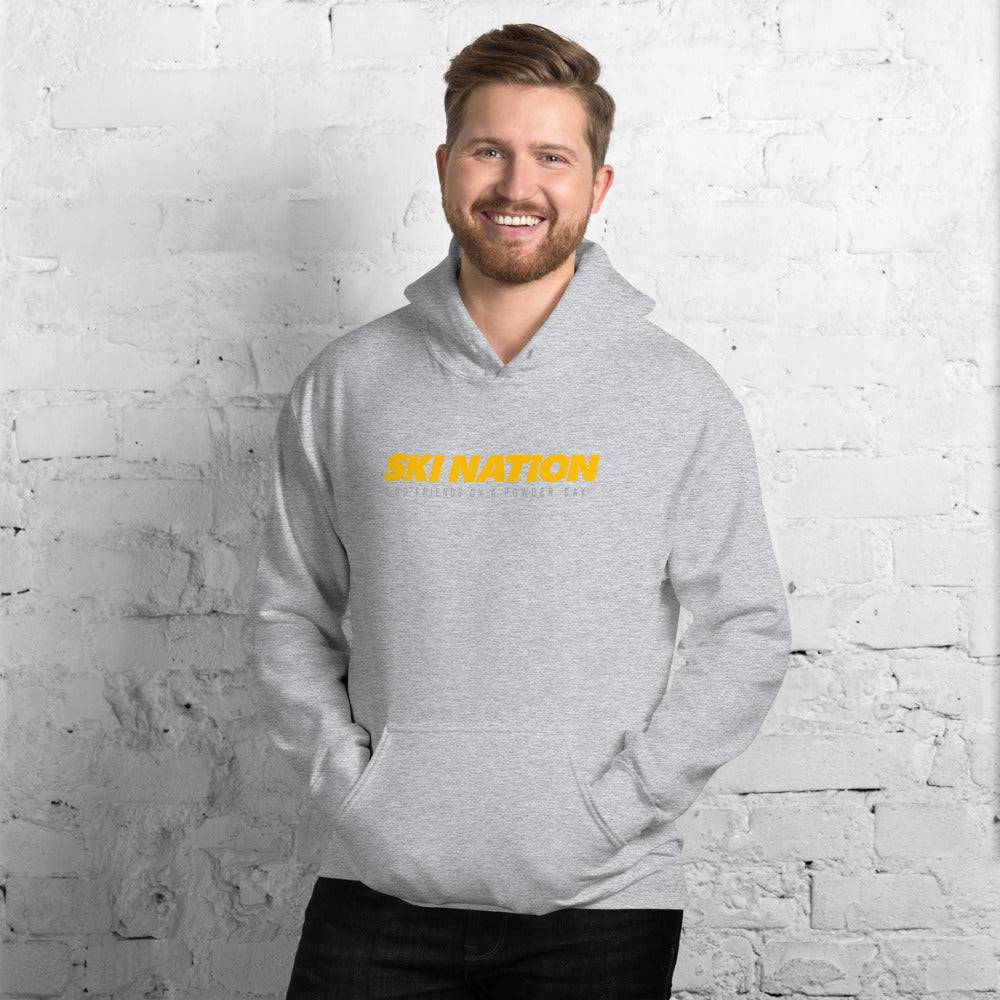 SKI NATION - NO FRIENDS ON POWDER DAY HOODIES - Powderaddicts