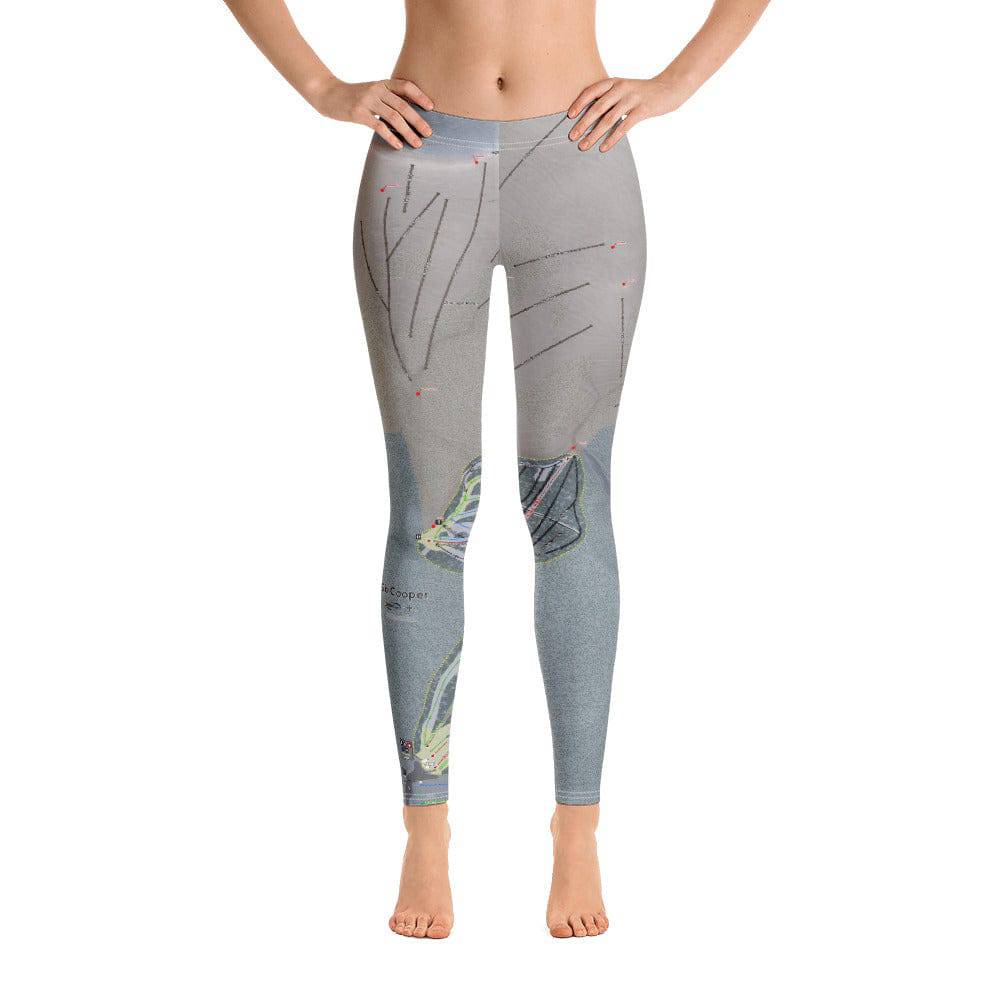 SkiCooper, Colorado Ski Trail Map Women's Base Layer Bottom - Powderaddicts