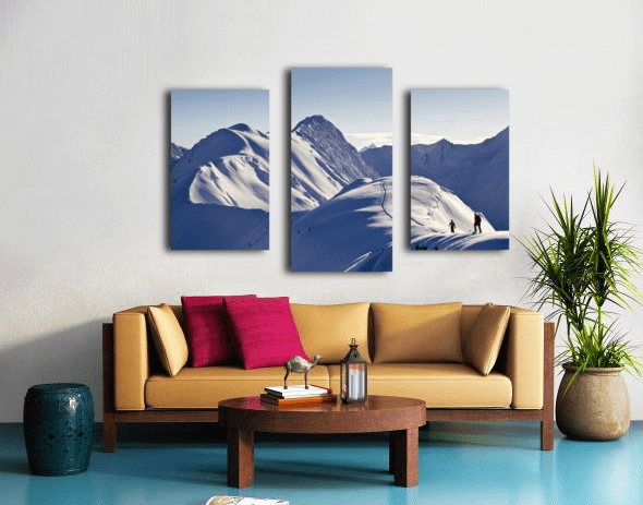 Skiers Skinning The Snow - Powderaddicts