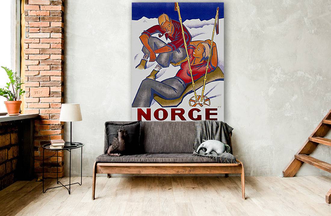 Skiing in Norway